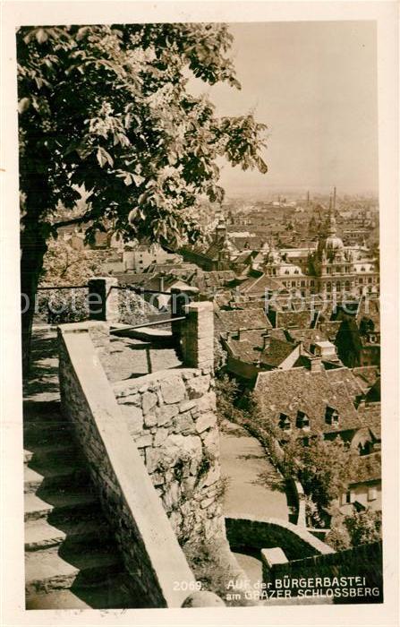 Graz Steiermark Bürgerbastei Schlossberg