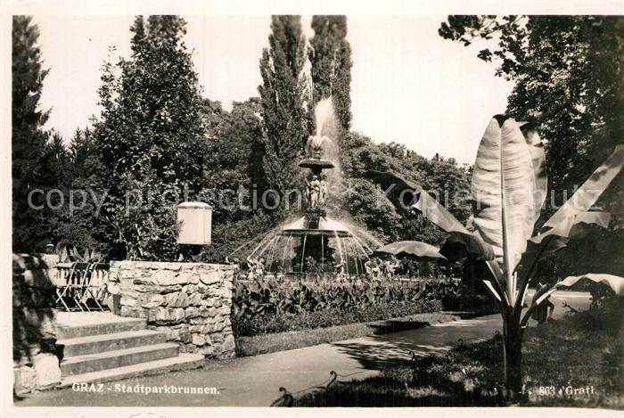 Graz Steiermark Stadtparkbrunnen