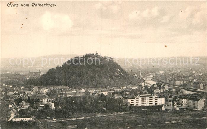 Graz Steiermark Stadtpanorama Blick vom Rainerkogel Sch