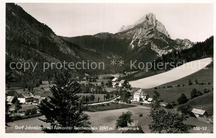 Johnsdorf-Brunn Panorama mit Admonter Reichenstein