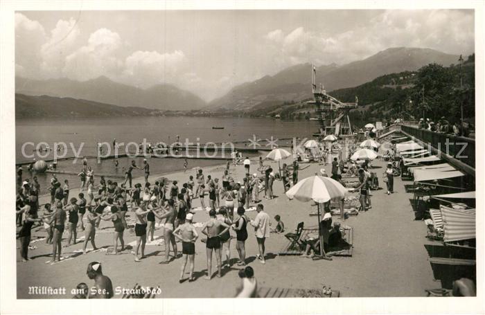 Millstatt Millstaettersee Strandbad