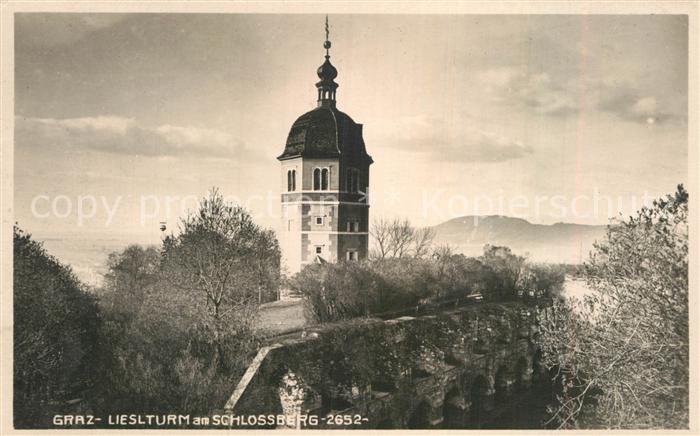 Graz Steiermark Lieslturm am Schlossberg