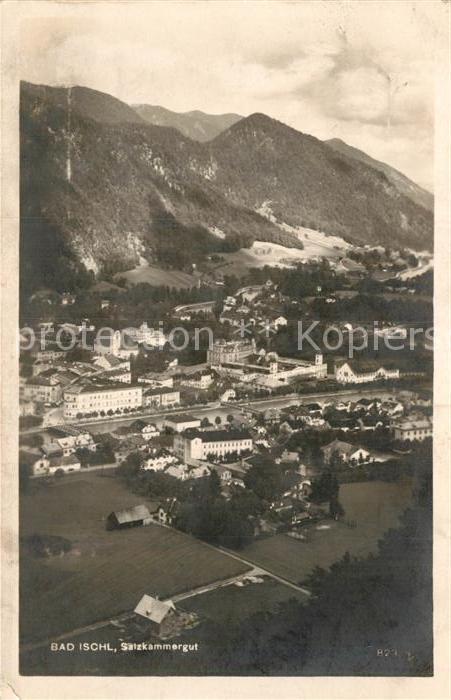 Bad Ischl Salzkammergut Gesamtansicht