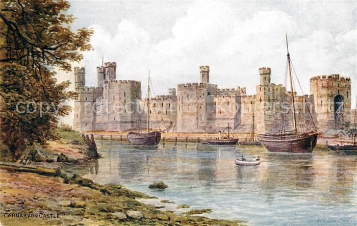 Carnarvon Castle Painting