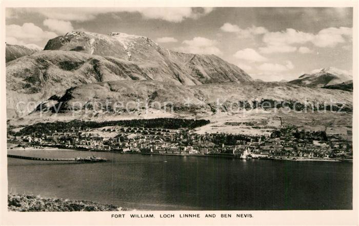 Fort William Lochaber Panorama Loch Linnhe and Ben Nevis