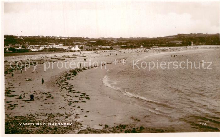 Guernsey Channel Islands Vazon Bay Beach