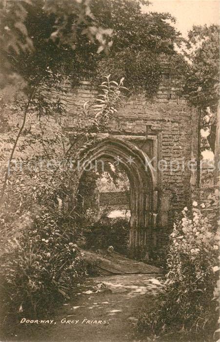 Leicester United Kingdom Greyfriars Doorway