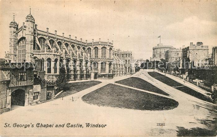 Windsor Castle St Georges Chapel and Castle Valentines Series