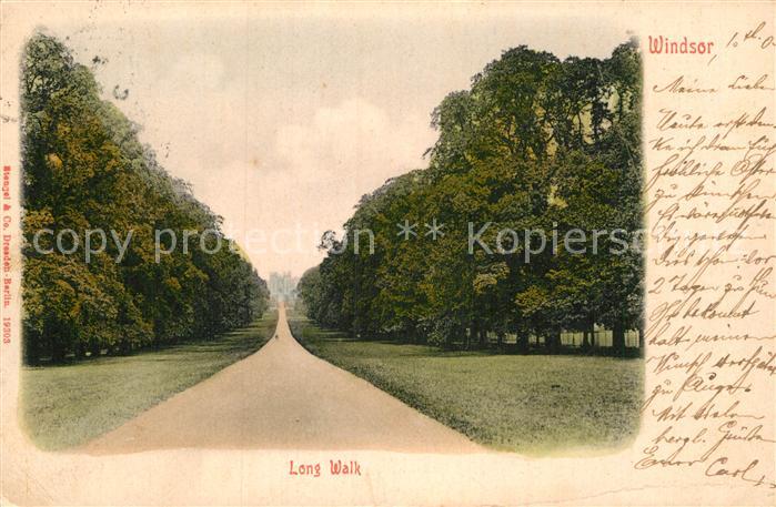 Windsor Castle Long Walk