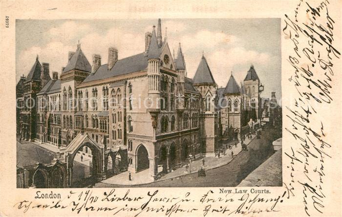 London New Law Courts