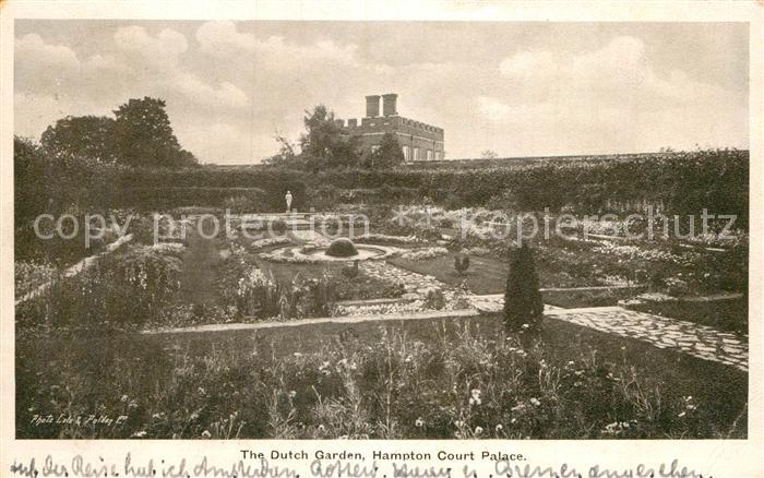 Richmond upon Thames Dutch Garden Hampton Court Palace