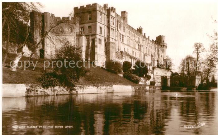 Warwick Warwick Castle from the River Avon