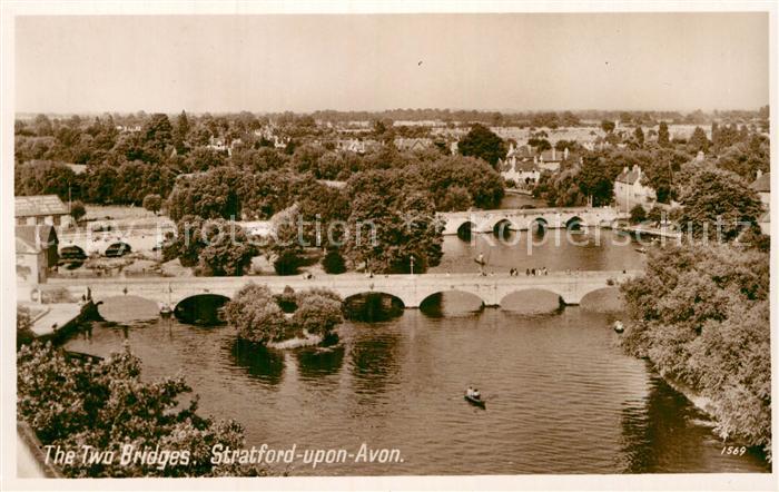 Stratford-Upon-Avon The Two Bridges