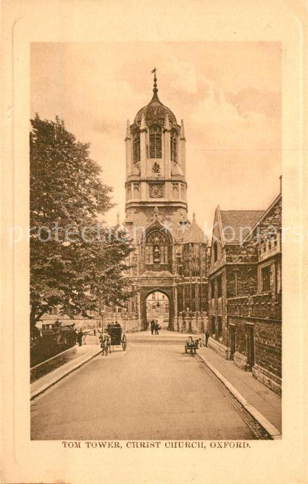 Oxford Oxfordshire Tom Tower Christ Church
