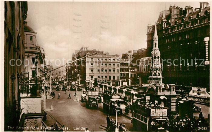 London The Strand from Charing Cross