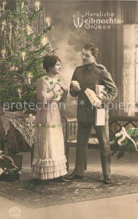 Foto RKL Paris Nr. 7119/3 Weihnachten