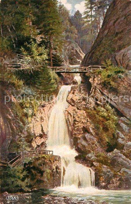 Verlag WIRO Wiedemann Nr. 2779 A Allerheiligen Schwarzwald Wasser