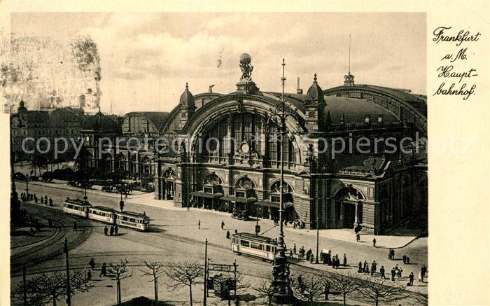 Strassenbahn Frankfurt am Main Hauptbahnhof