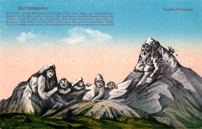 Berggesichter Berchtesgaden Familie Watzmann