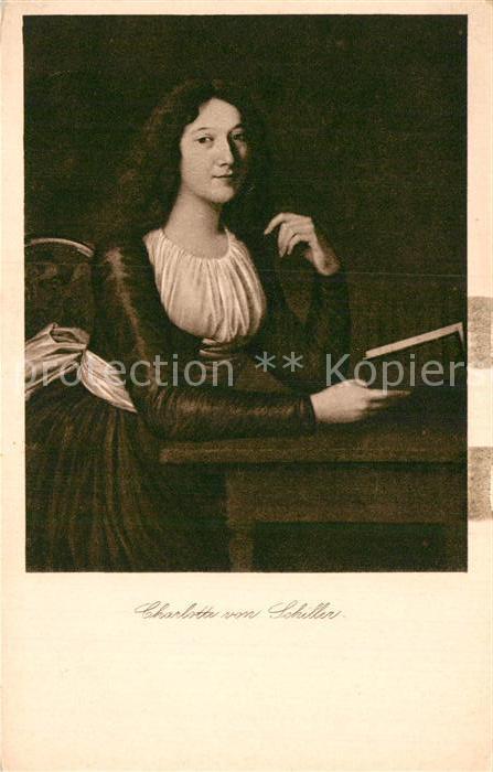 Schiller Friedrich Charlotte von Schiller
