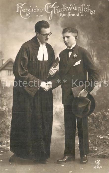 Konfirmation Glückwunsch Pfarrer Foto-HB-Nr. 9938/5