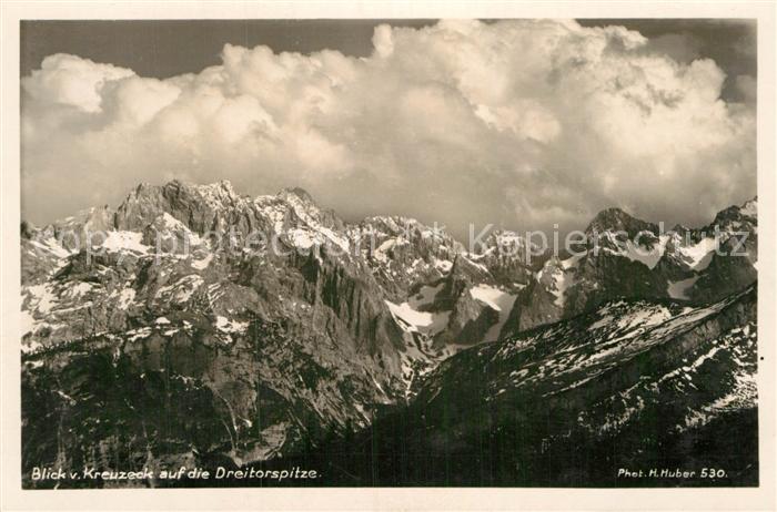 Foto Huber H. Nr. 530 Dreitorspitze
