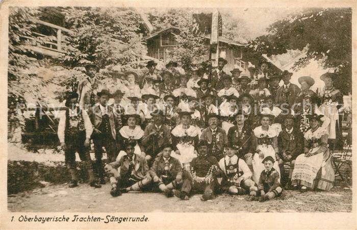 Musikanten 1. Oberbayerische Trachten-Saengerrunde