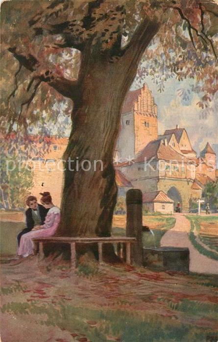 Hey Paul Nr. 29 Volksliederkarte Am Brunnen vor dem