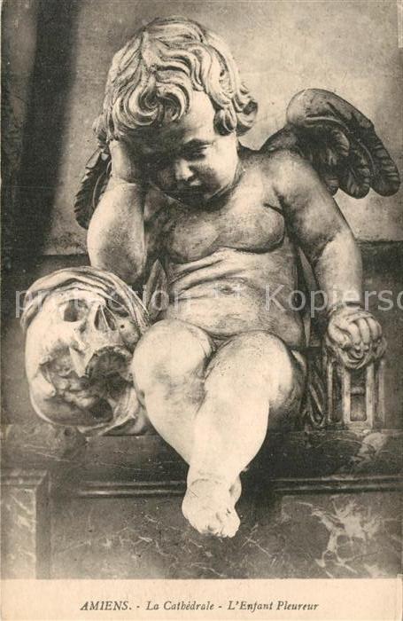 Engel Amiens Cathedrale L'Enfant Pleureur