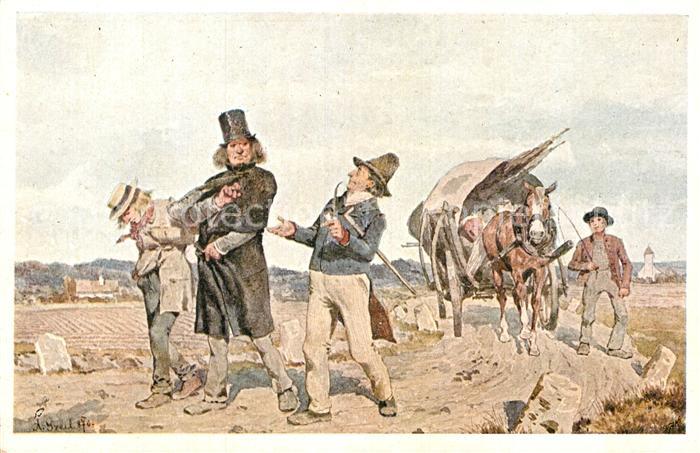 BDD Ostmark Karte Nr. 36 Alois Greil Wandernde Komö