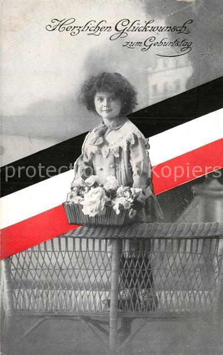 Schwarz Weiss Rot Geburtstag Kind Blumen