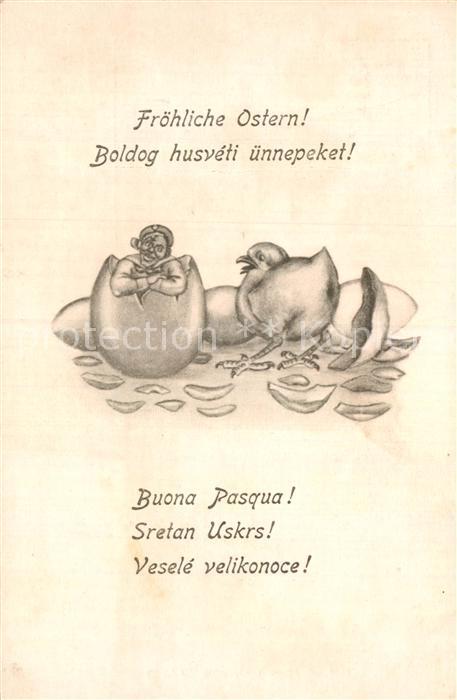 Ostern Easter Paques Küken Ei