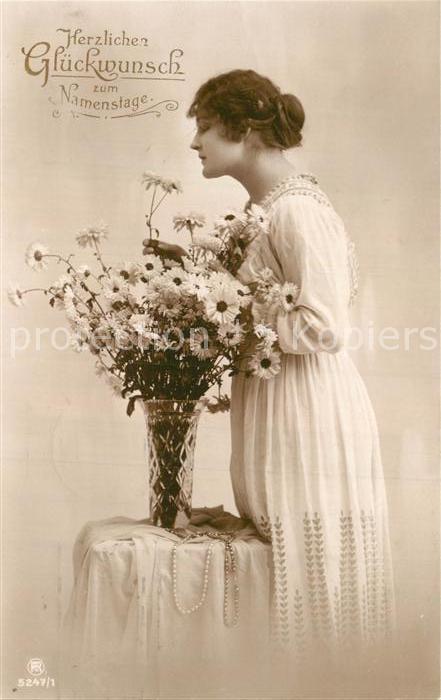 Namenstag Namenskarte Foto-RPH-Nr. 5247/1