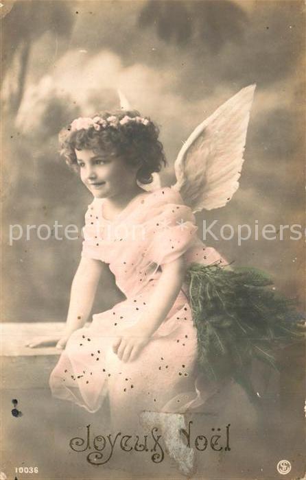 Foto SIP Nr. 10036 Kind Engel Weihnachten