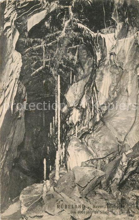 Hoehlen Caves Grottes Rübeland Hermannshöhle 8000 jährige Säu