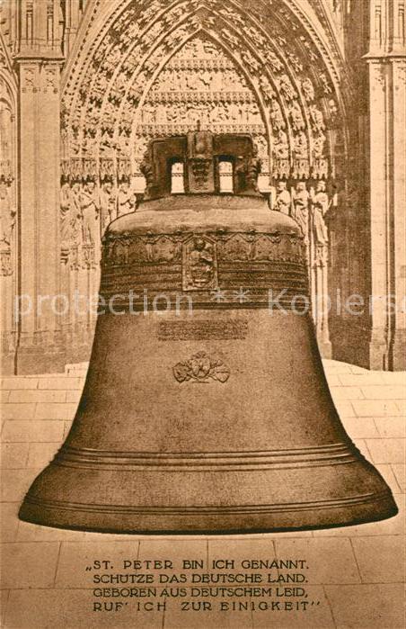 Kirchenglocke Churchbell Cloche Eglise St. Peter