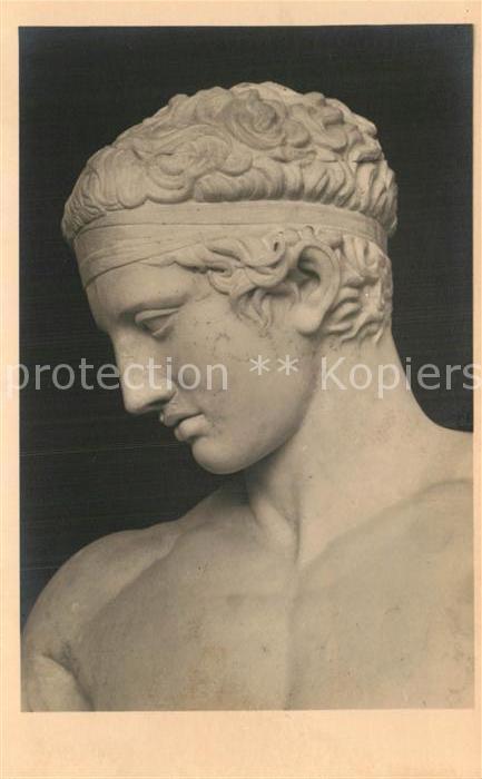 Skulpturen Diadumene de Polyclete