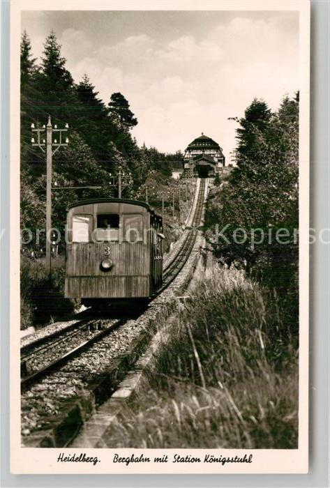 Bergbahn Heidelberg Station Königstuhl