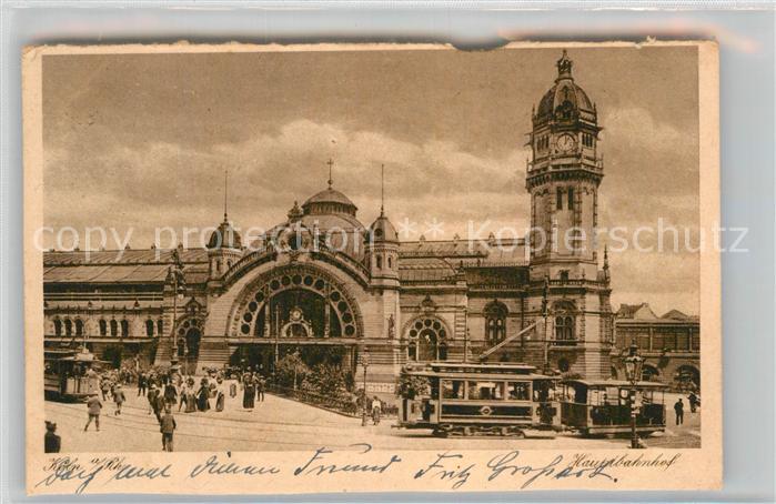 Strassenbahn Köln Hauptbahnhof