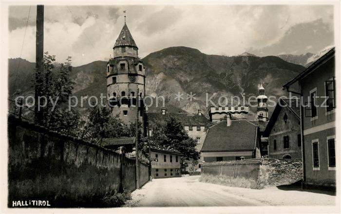 Hall Tirol Turm Panorama