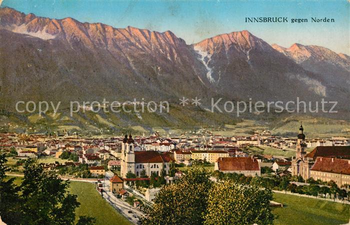 Innsbruck Panorama Kirchen