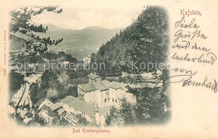 Kufstein Tirol Bad Kienbergklamm