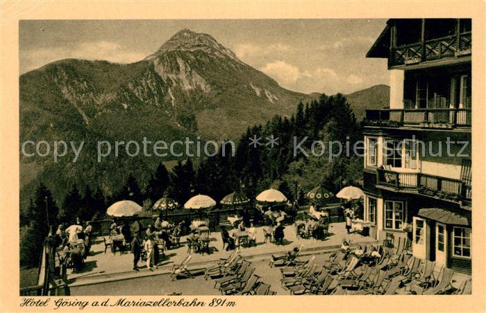 Mariazellerbahn  Hotel Goesing Terrasse