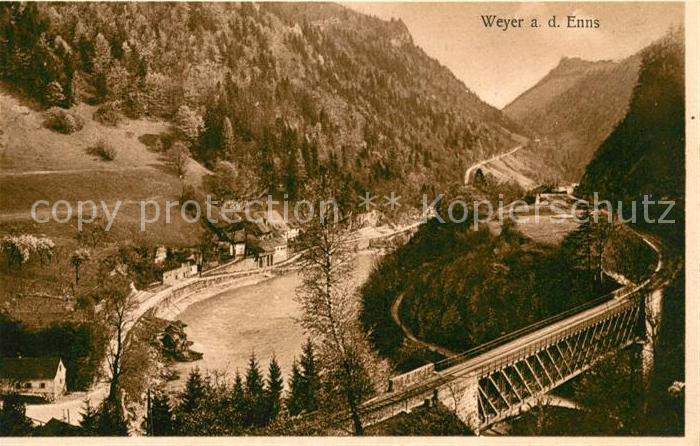 Weyer Enns Bruecke Panorama