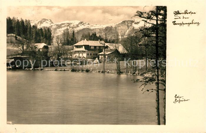 Rossleithen Gleinkersee Gasthaus Seebauer