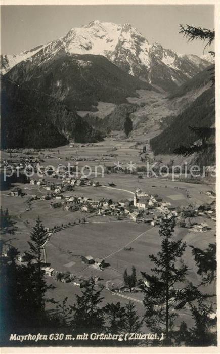 Mayrhofen Zillertal Gruenberg