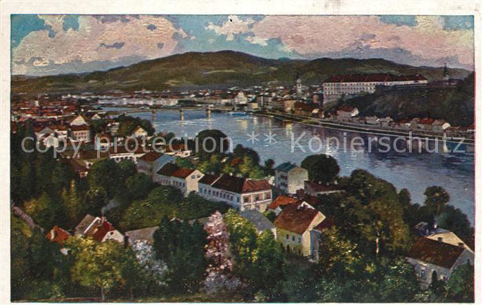 Linz Donau Panorama