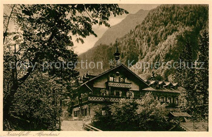 Kesselfall-Alpenhaus Panorama