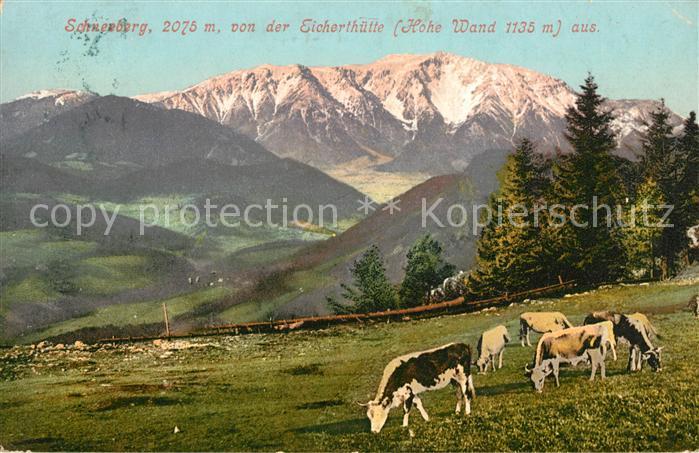 Schneeberg Oesterreich Eicherthuette