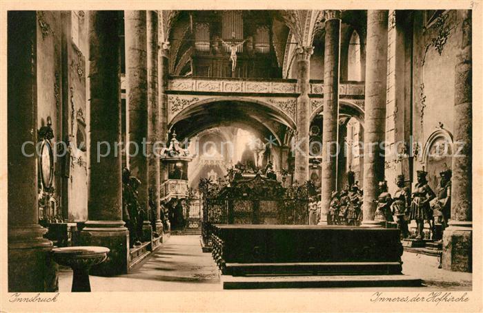 Innsbruck Hofkirche innen